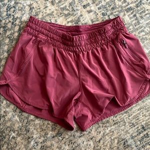Lululemon running shorts. Worn once.